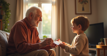 Donation à mon petit fils : quelle somme idéale offrir ?