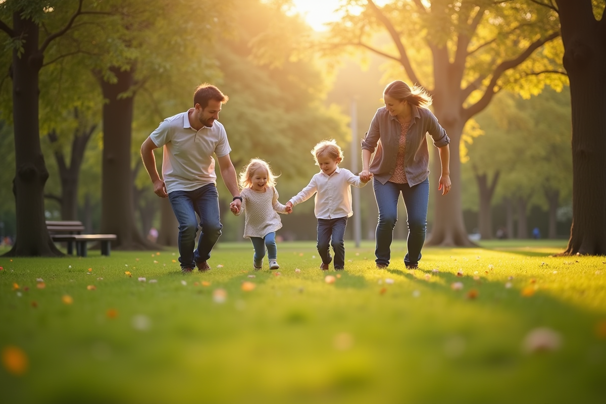 famille heureuse